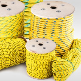 10mm Polypropylenseil gelb - PP Seil (Meterware: 10m - 200m)